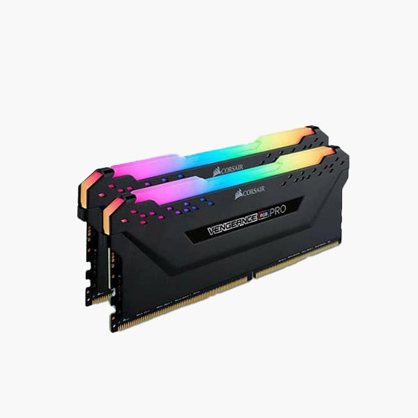 رم دسکتاپ کورسیر DDR4 مدل Vengeance RGB ظرفیت 64 گیگابایت دو کاناله 3200 مگاهرتز